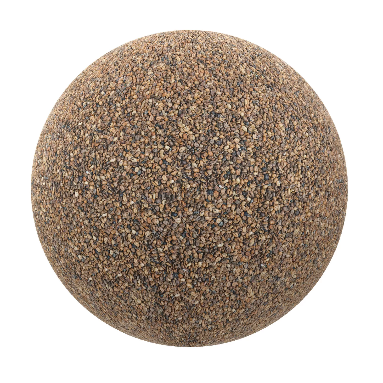 PBR CGAXIS TEXTURES – PAVEMENTS – Gravel Pavement 12