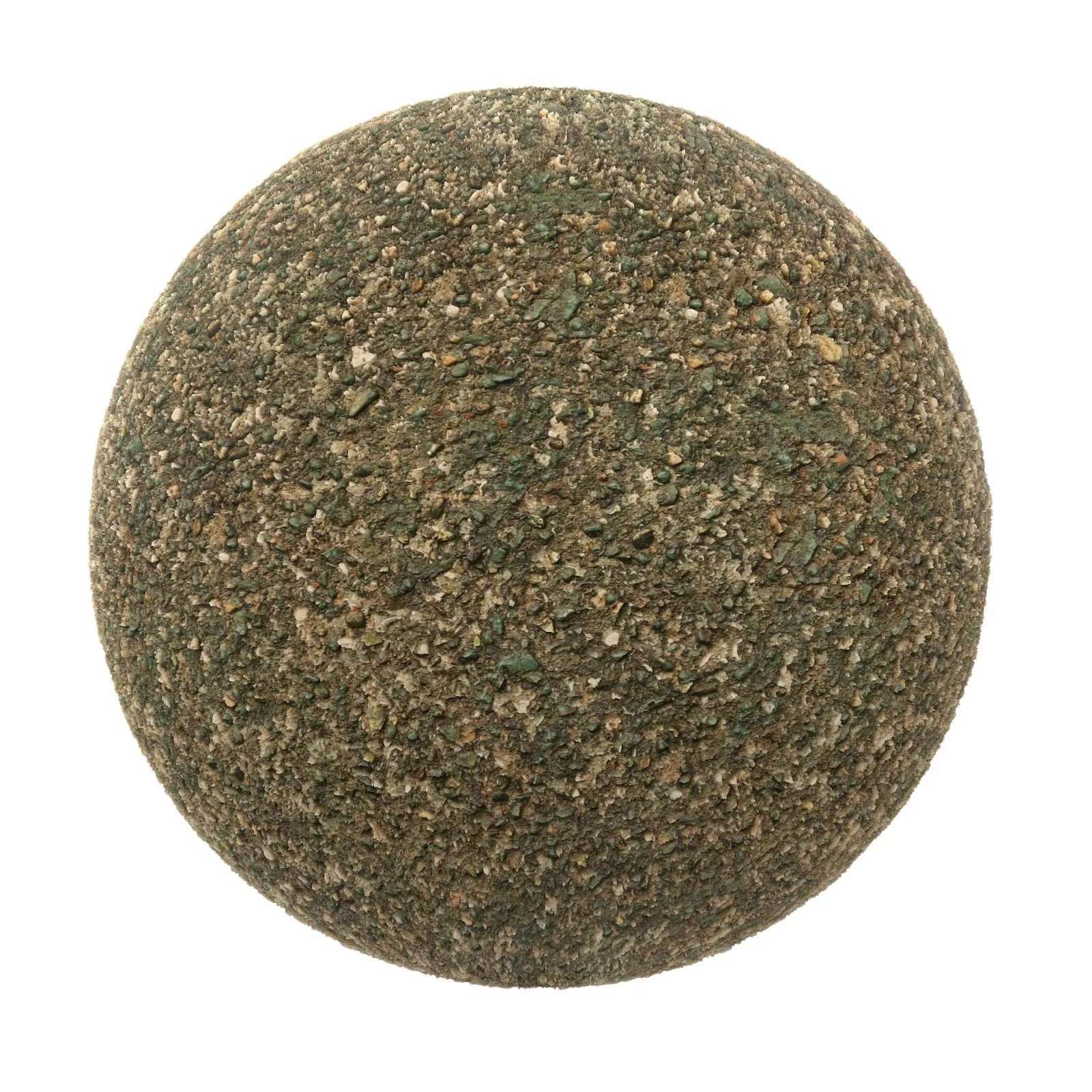 PBR CGAXIS TEXTURES – PAVEMENTS – Gravel Pavement 5