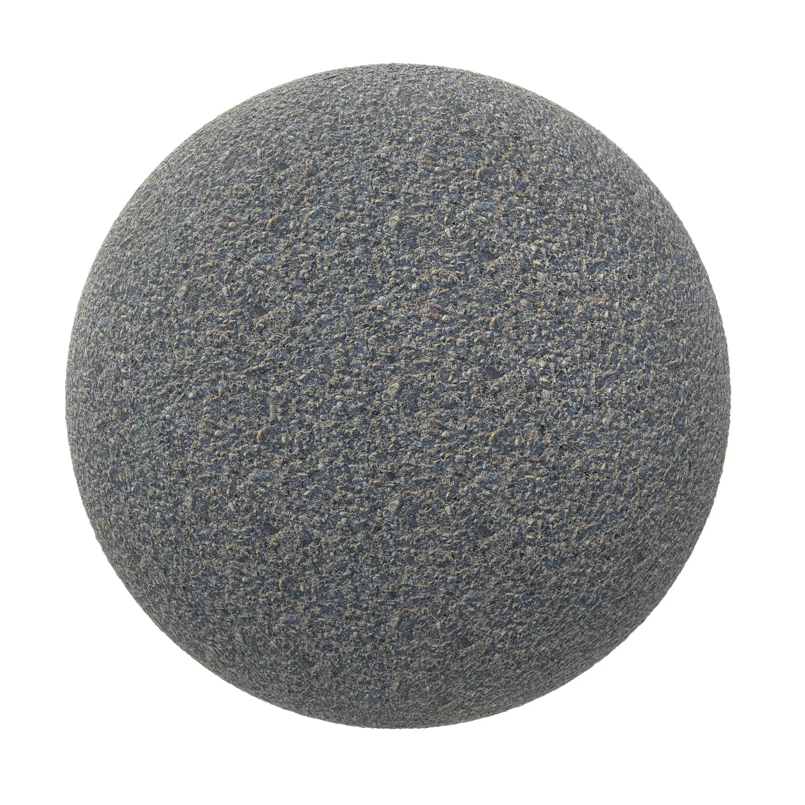 PBR CGAXIS TEXTURES – PAVEMENTS – Gravel Pavement 7