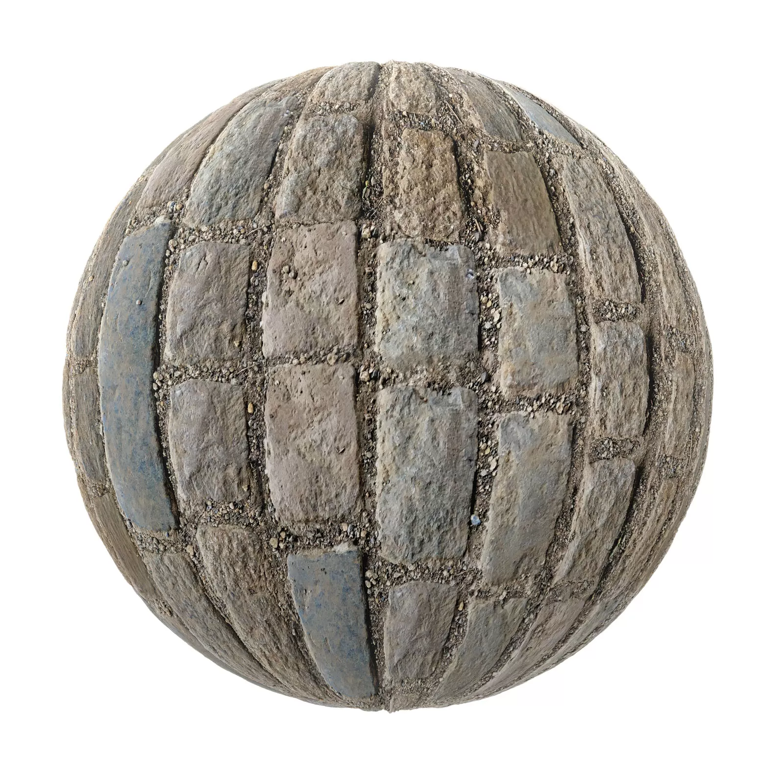 PBR CGAXIS TEXTURES – PAVEMENTS – Grey Stone Pavement 1