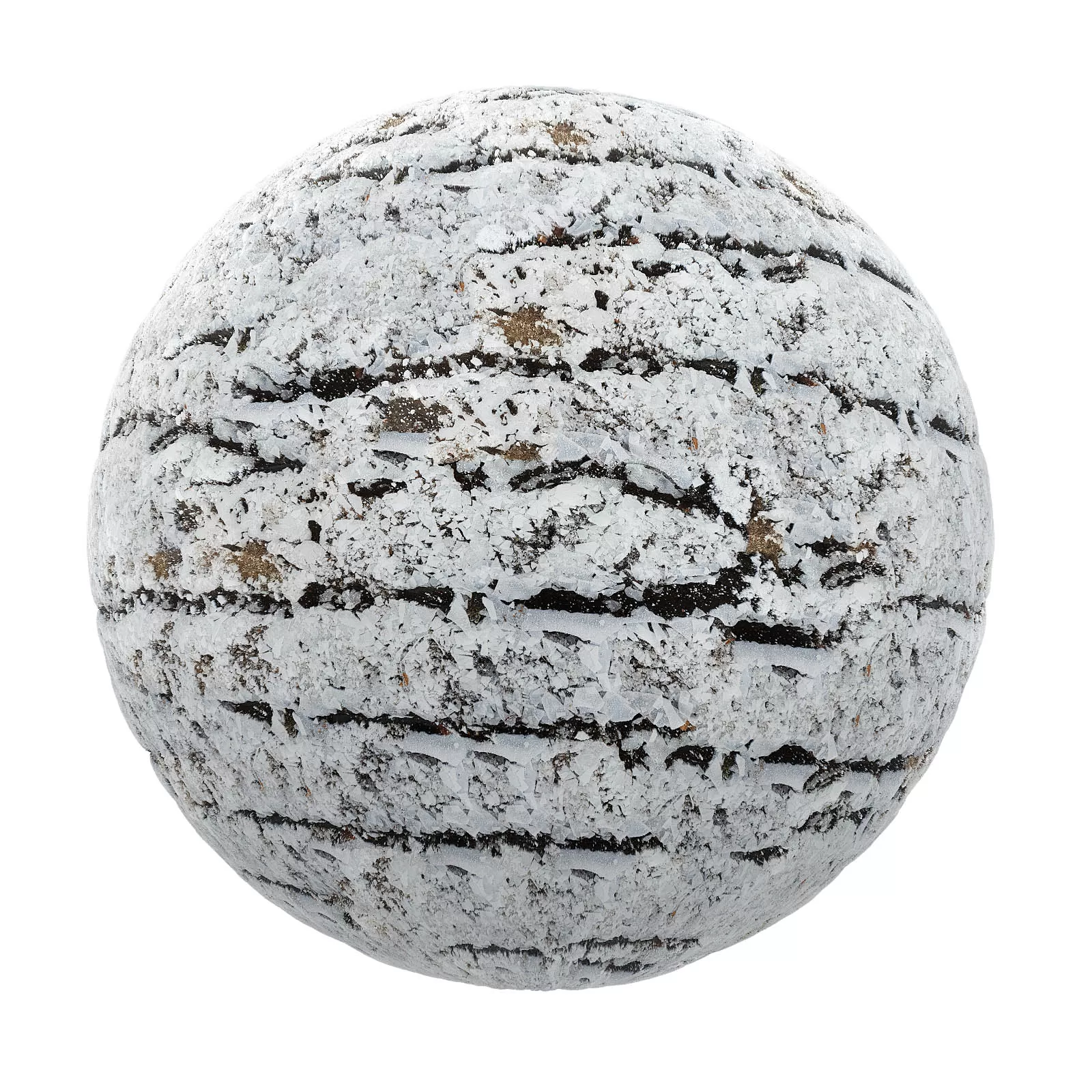 PBR CGAXIS TEXTURES – SNOW – Frozen Ground