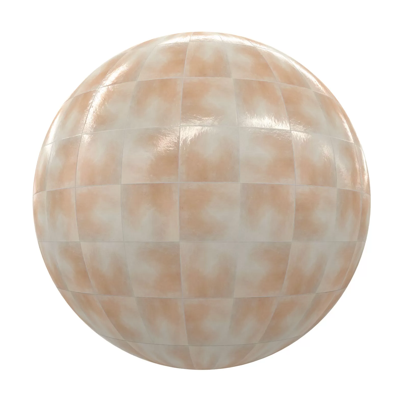 PBR CGAXIS TEXTURES – TILES – Orange Tiles 3
