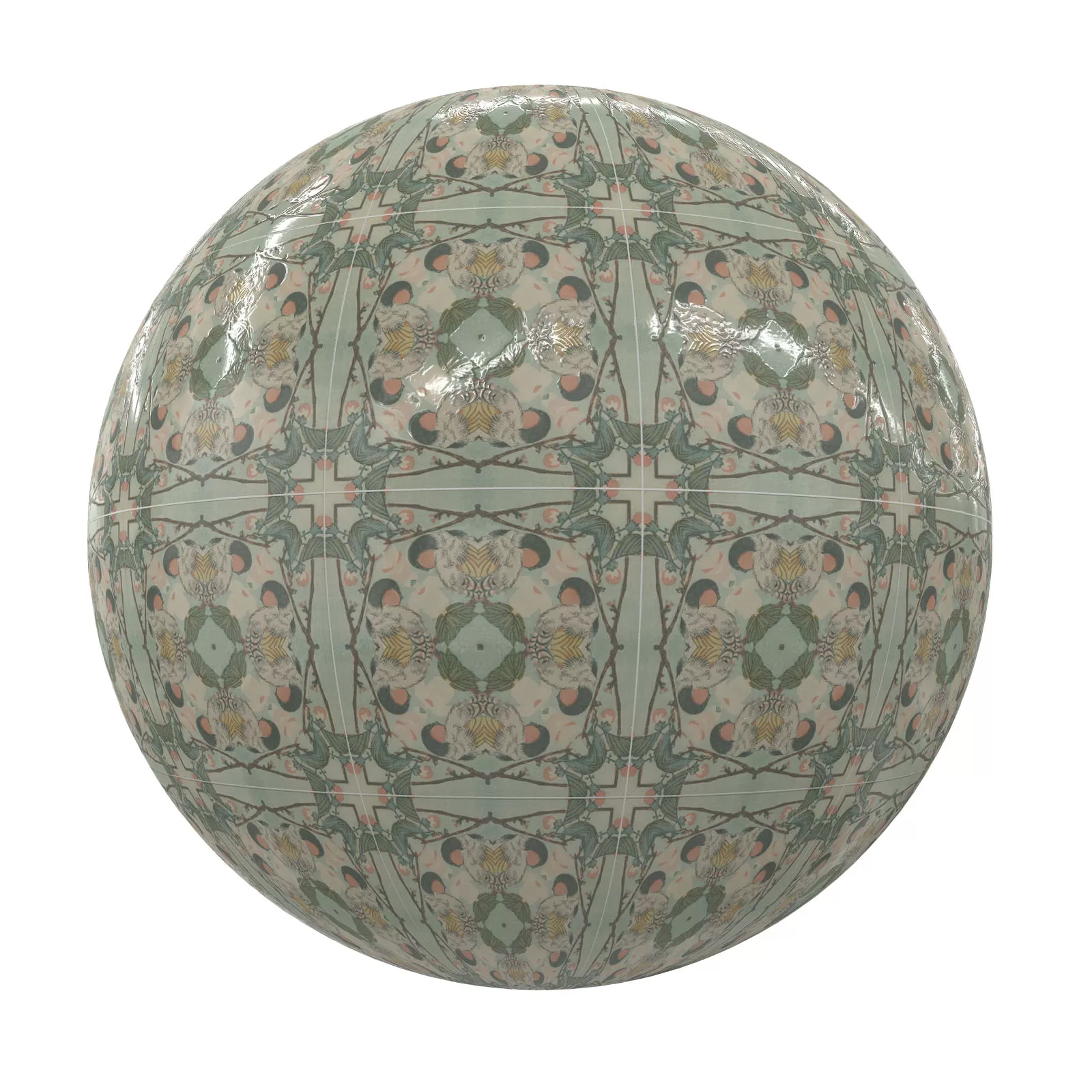 PBR CGAXIS TEXTURES – TILES – Patterned Tiles 20