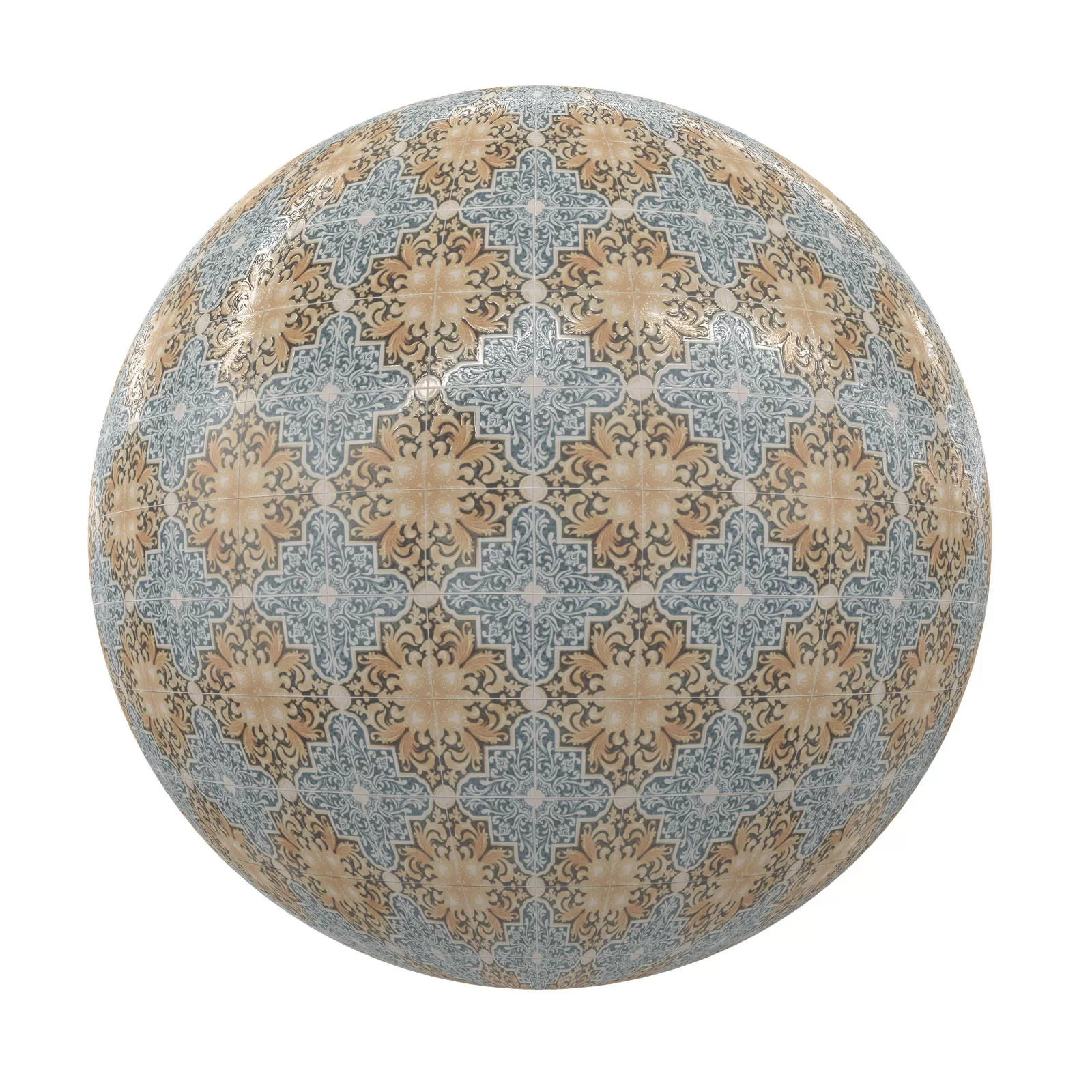 PBR CGAXIS TEXTURES – TILES – Patterned Tiles 26