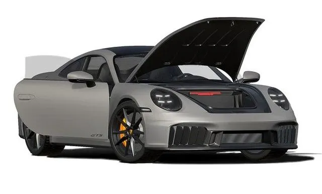 PBR Game 3D Models - 2025 Porsche 911 Carrera GTS