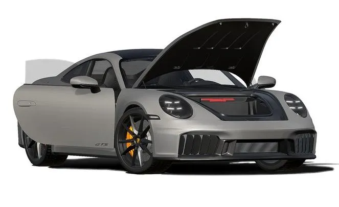 PBR Game 3D Models - 2025 Porsche 911 Carrera GTS