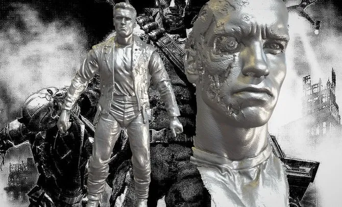 PBR Game 3D Models - 3DMAKERPRO Terminator   Arnold Schwarzenegger