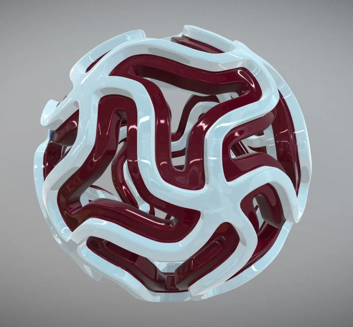 PBR Game 3D Models - Abstract Candy Ball