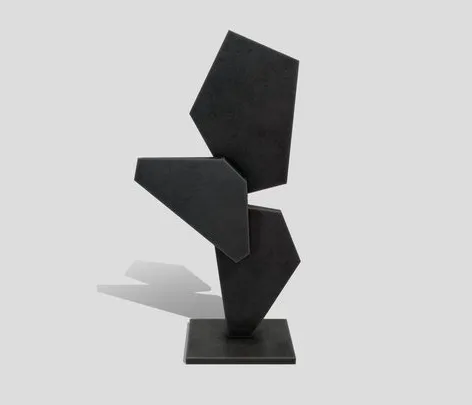 PBR Game 3D Models - Abstract Metal Art Sculpture 02