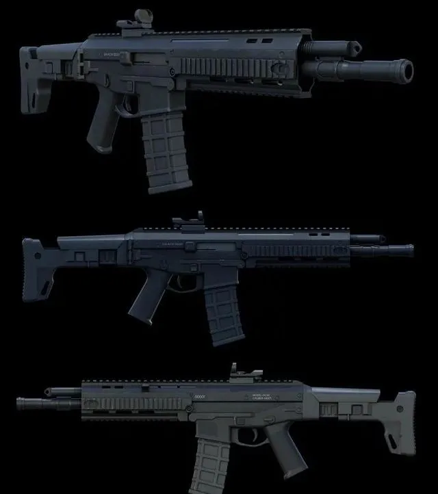 PBR Game 3D Models - ACR Rifle