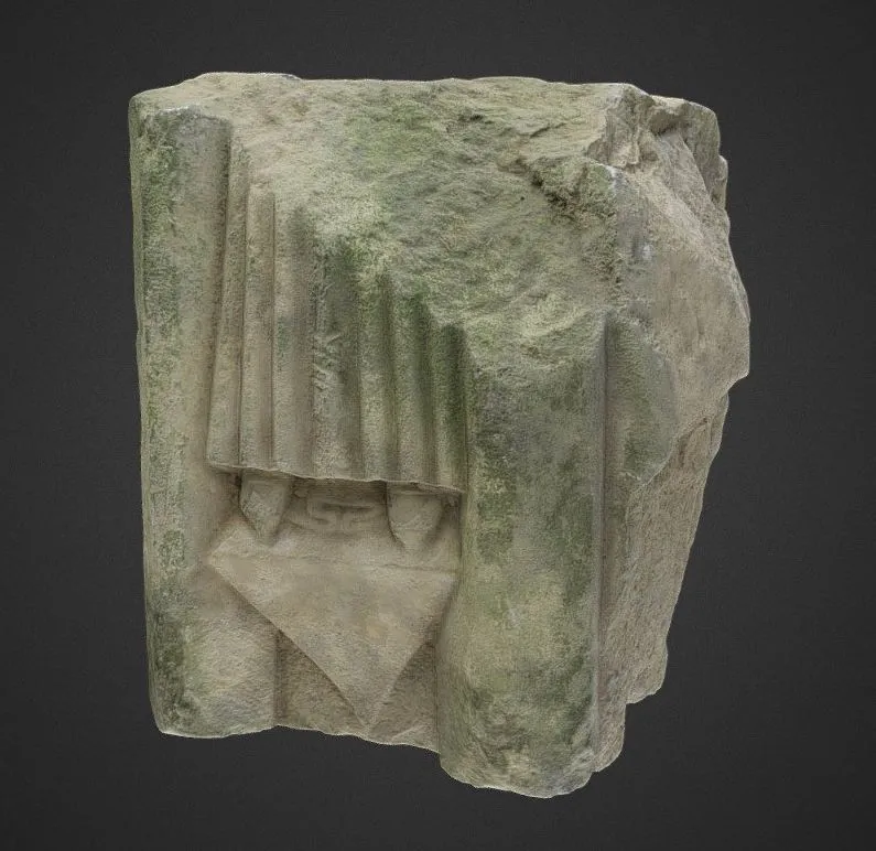 PBR Game 3D Models - Acrhitectural Fragment Killeigh