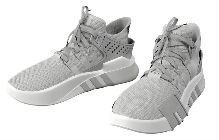 PBR Game 3D Models - Adidas EQT Bask ADV Gray