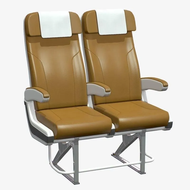 PBR Game 3D Models - Airplane Chair V2