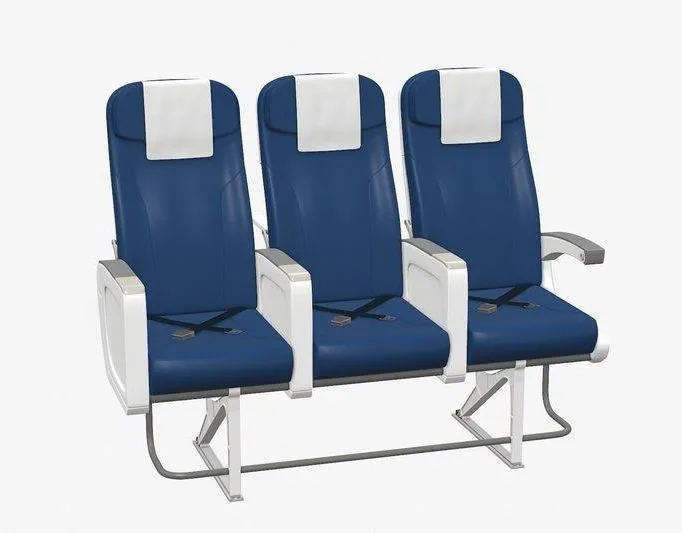 PBR Game 3D Models - Airplane Chair V6