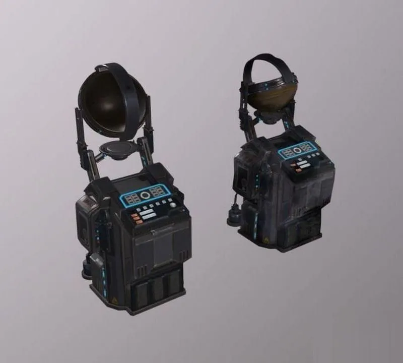 PBR Game 3D Models - Airship Stability Gyroscop