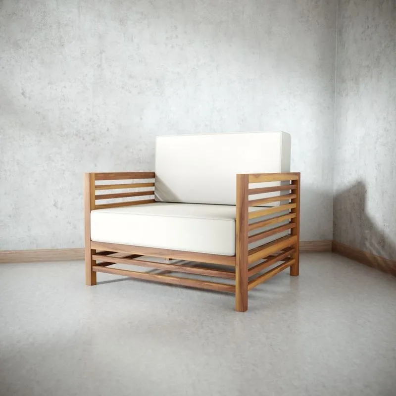PBR Game 3D Models - Antique Outdoor Chair