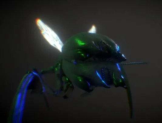 PBR Game 3D Models - Antlion Worker Rig