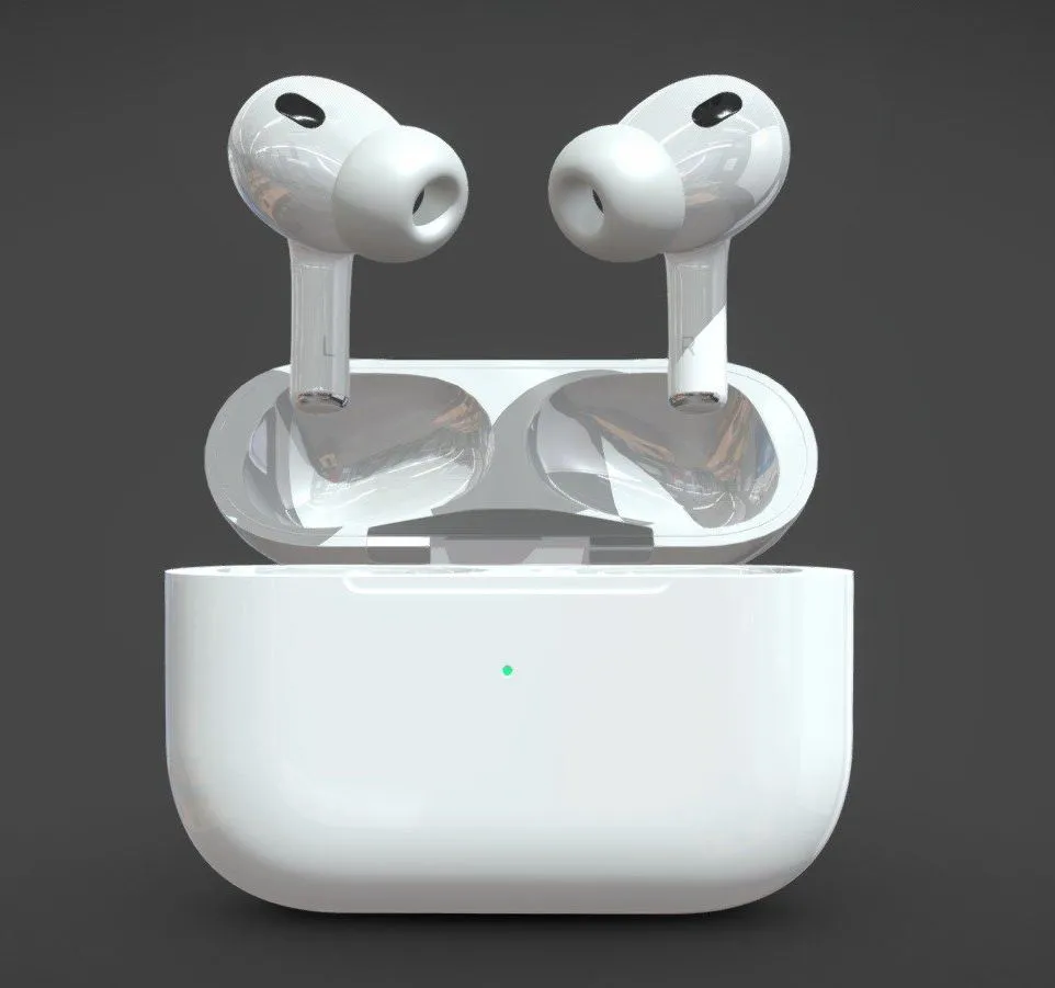 PBR Game 3D Models - Apple Airpods Pro 2Nd Generation