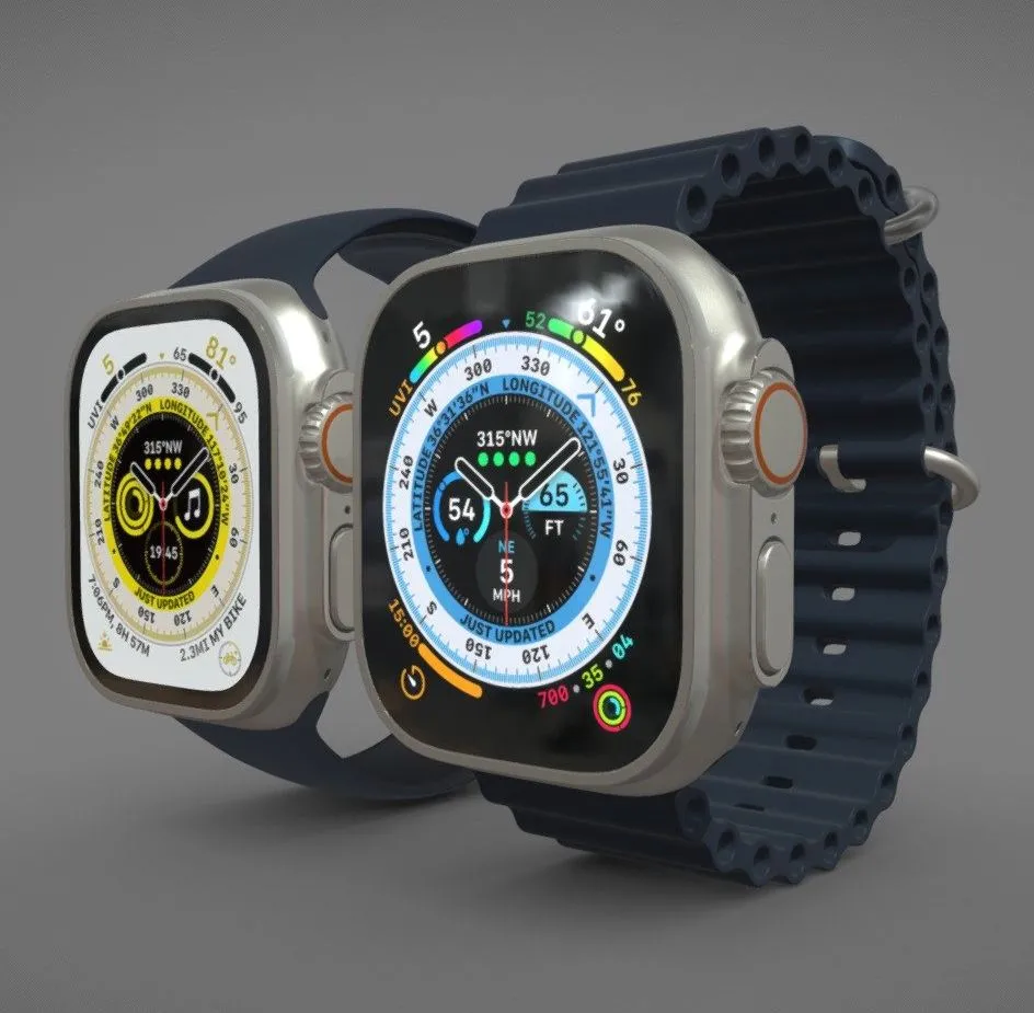 PBR Game 3D Models - Apple Watch Ultra