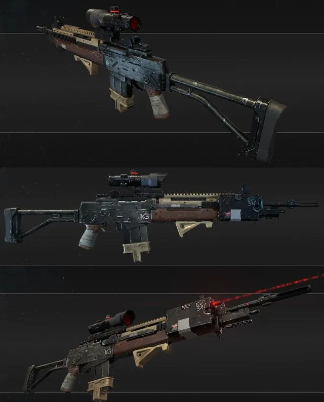 PBR Game 3D Models - AR 5 EgWbn