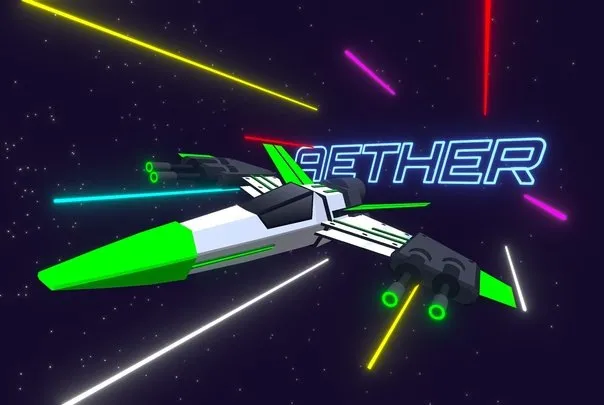 PBR Game 3D Models - ARCADE Aether Sci Fi Spaceship