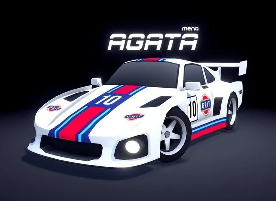 PBR Game 3D Models - ARCADE Agata German Legend