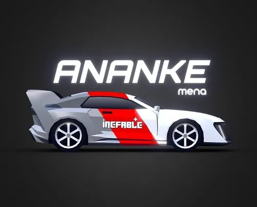 PBR Game 3D Models - ARCADE Ananke Electric Car