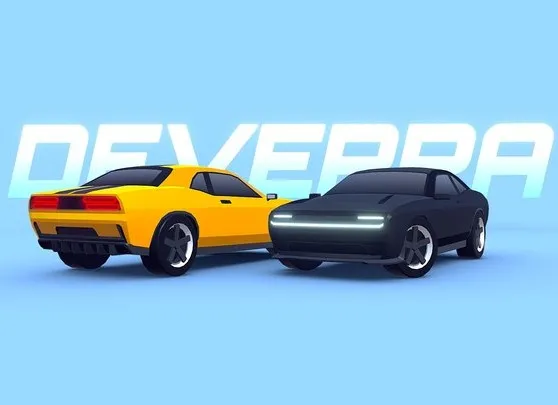 PBR Game 3D Models - ARCADE Deverra Electric Car