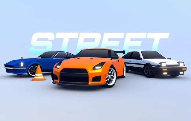 PBR Game 3D Models - ARCADE Drift Cars Update