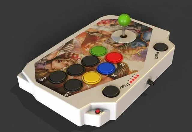 PBR Game 3D Models - Arcade Joystick Joypad