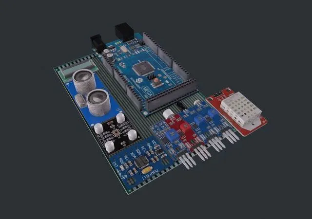 PBR Game 3D Models - Arduino Photoresistor PACK