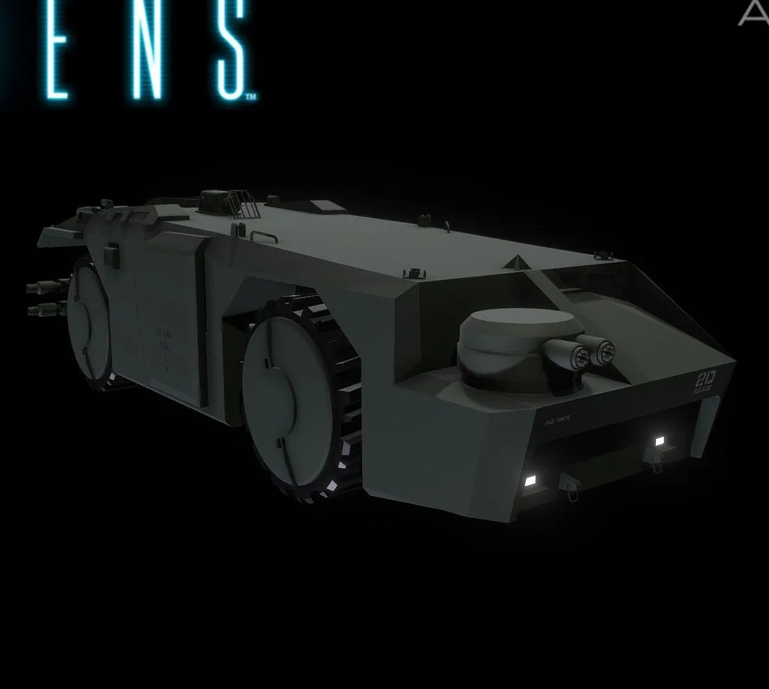 PBR Game 3D Models - Armoured Personel Carrier Apc