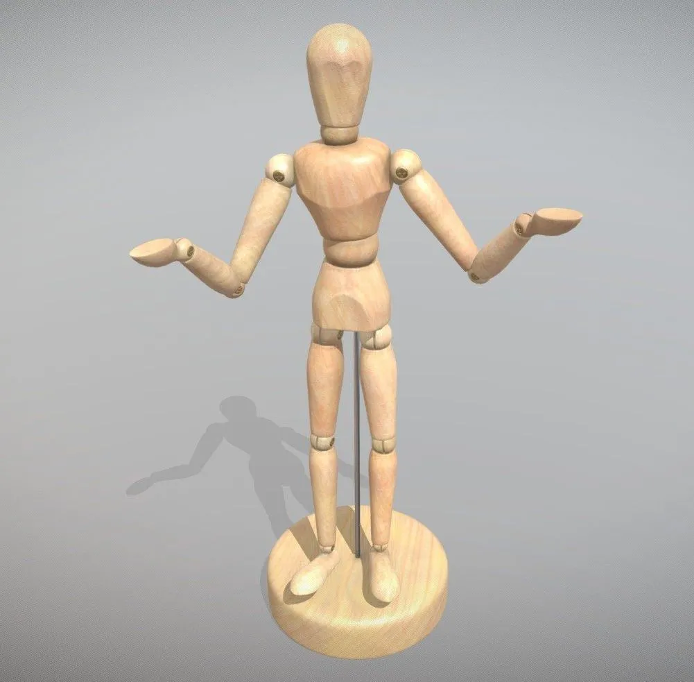 PBR Game 3D Models - Art Dummy