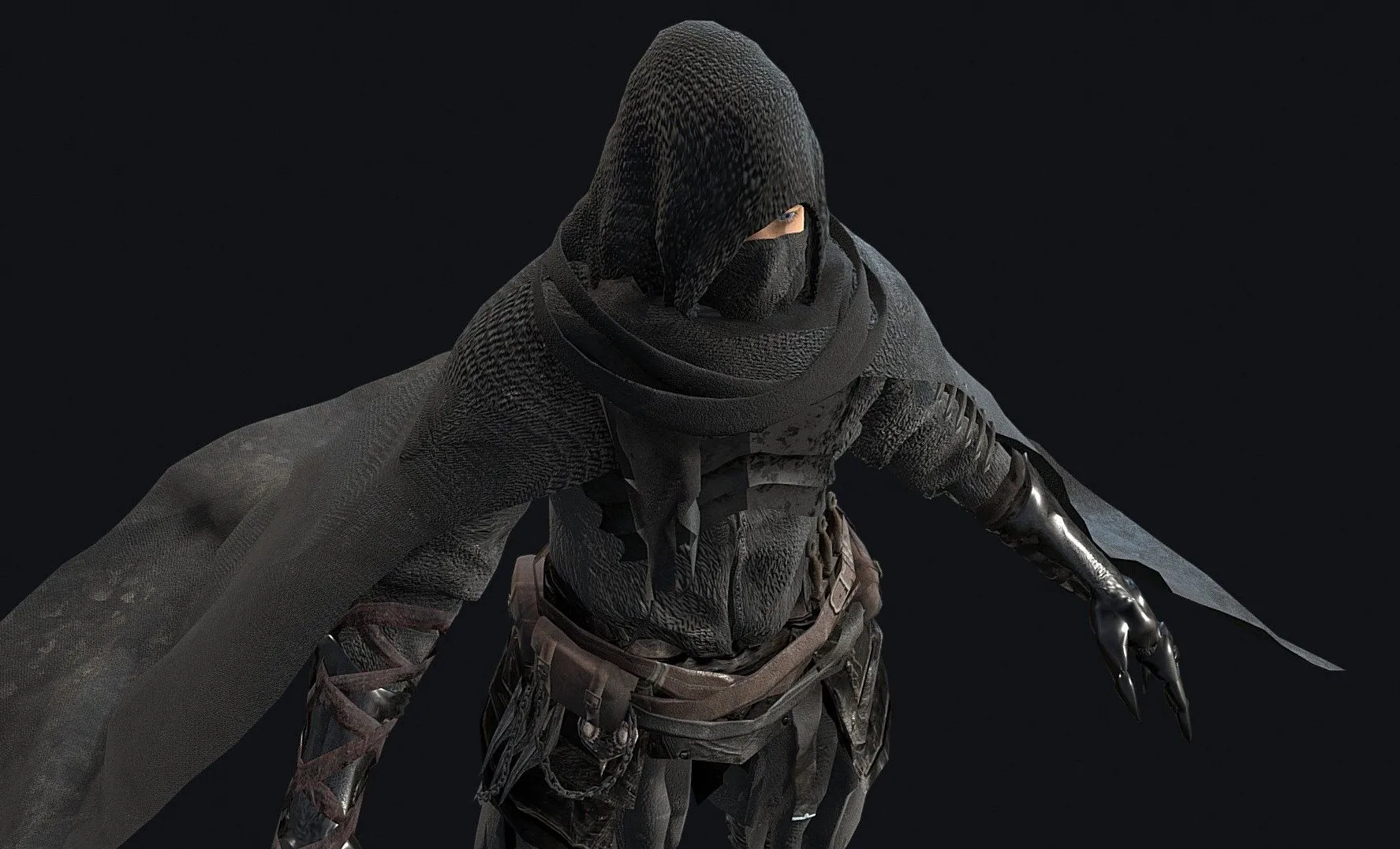 PBR Game 3D Models - Assassin