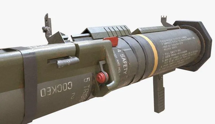 PBR Game 3D Models - AT4 CS Anti Tank Rocket Launcher