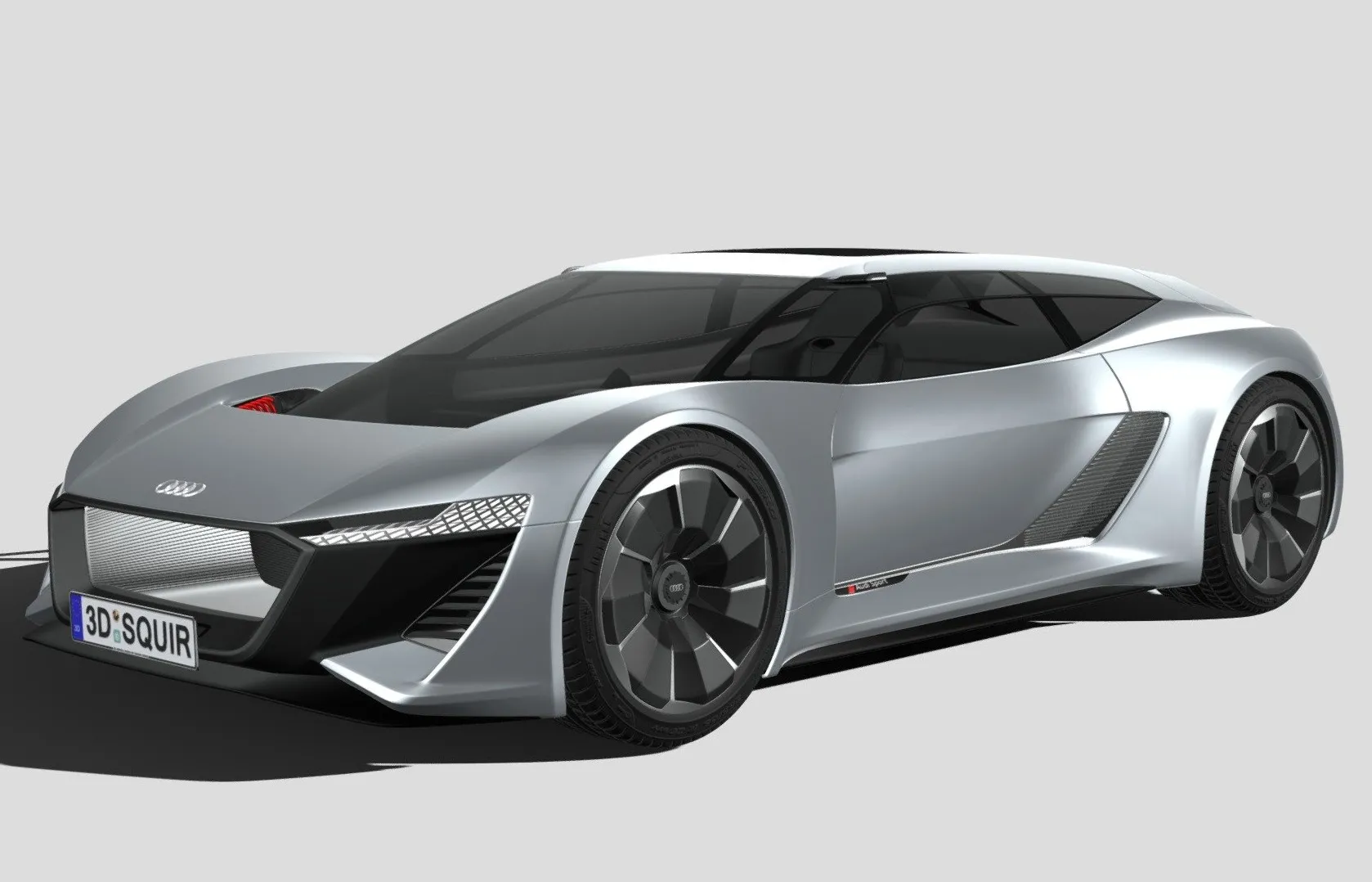PBR Game 3D Models - Audi Pb18 E Tron Concept