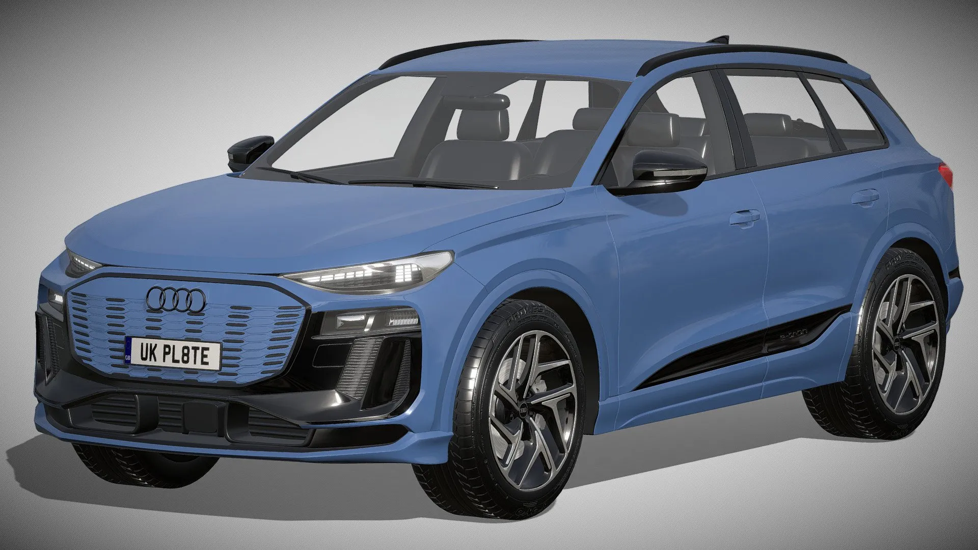 PBR Game 3D Models - Audi Q6 E Tron