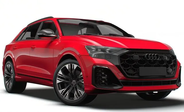 PBR Game 3D Models - Audi Q8 50 TDI quattro S line UKspec 2024