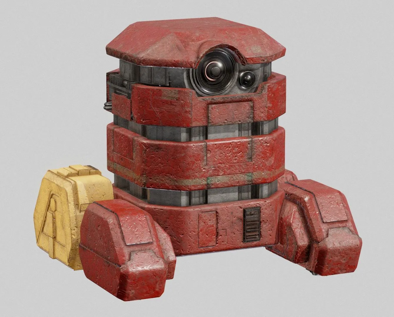 PBR Game 3D Models - B2emo Droid Star Wars Andor