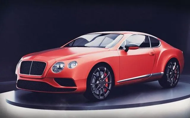 PBR Game 3D Models - Bentley Continental GT