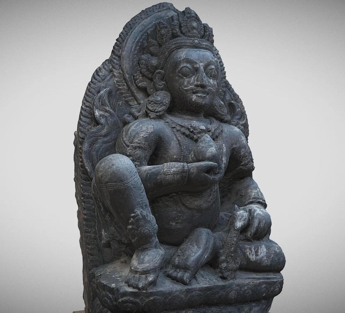 PBR Game 3D Models - Bhairava Kathmandu Heritage
