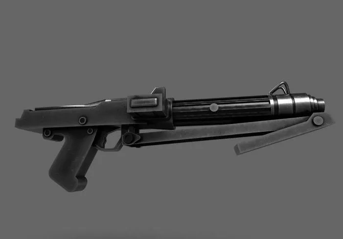 PBR Game 3D Models - Blaster DC-15S