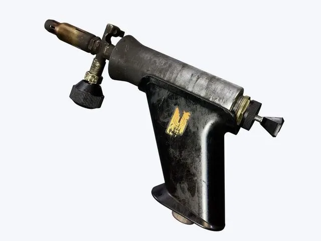 PBR Game 3D Models – Blowtorch pneumatic air gun