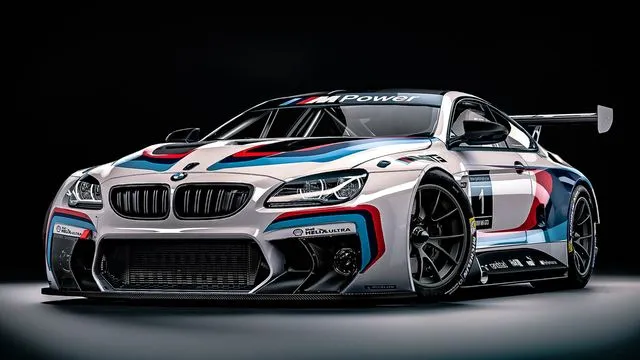 PBR Game 3D Models - BMW M6 GT3 2016