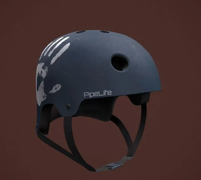 PBR Game 3D Models - BMX Helmet