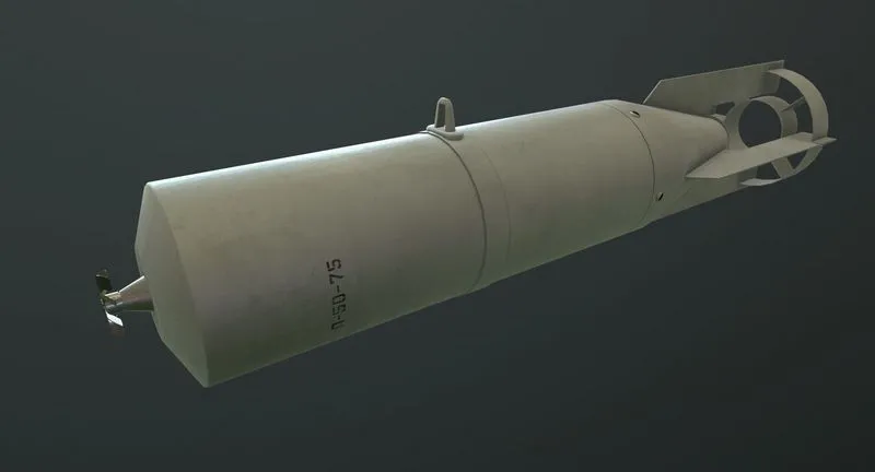 PBR Game 3D Models - Bomb P-50-75