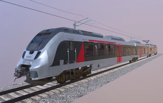 PBR Game 3D Models - Bombardier TALENT 2 Train Abelio
