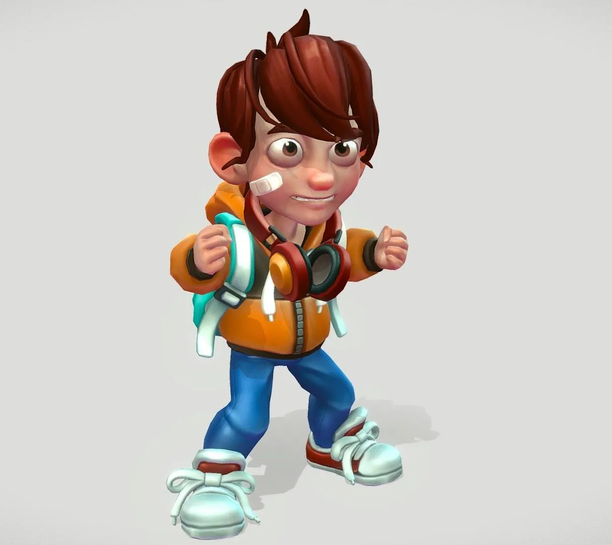 PBR Game 3D Models - Boy Character