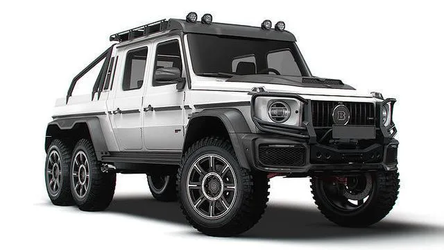 PBR Game 3D Models - Brabus XLP 800 6x6 Adventure 2023