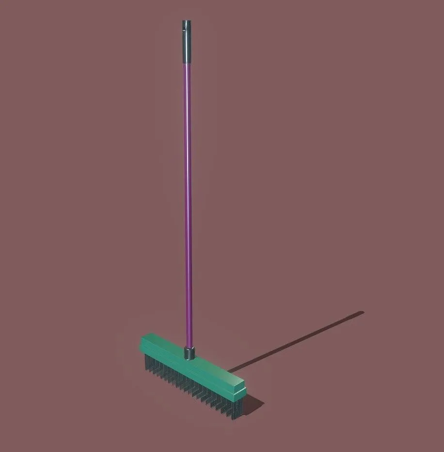 PBR Game 3D Models - Broom